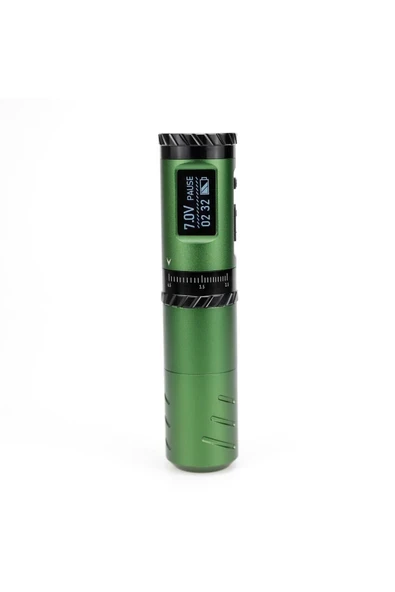 EP10 Wireless dövme makinesi seti GREEN ürün görseli 1