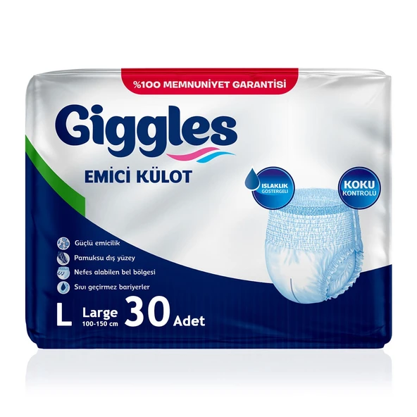 Giggles Emici Külot L-Large Beden 30 Adet ürün görseli 1