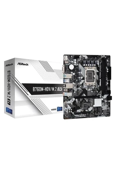 ASRock B760M-HDV/M.2 D4 DDR4