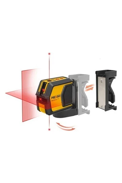 Prexiso P2LC15 Yeşil Çizgi ve Nokta Lazer Hizalama 15M 50FT ürün görseli 1