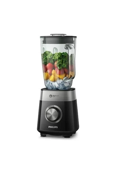 Philips  Mutfak Robotu Seti Çok Amaçlı Blender Set Siyah Cam Hazneli Smoothie  800 - 1200 Watt Cam ürün görseli 1