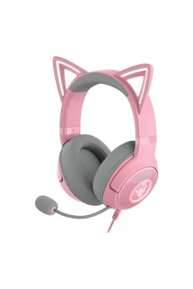 Razer Kraken Kitty V2 Quartz Rgb Kablolu Gaming Kulaklık RZ04-04730200-R3M1 ürün görseli 1