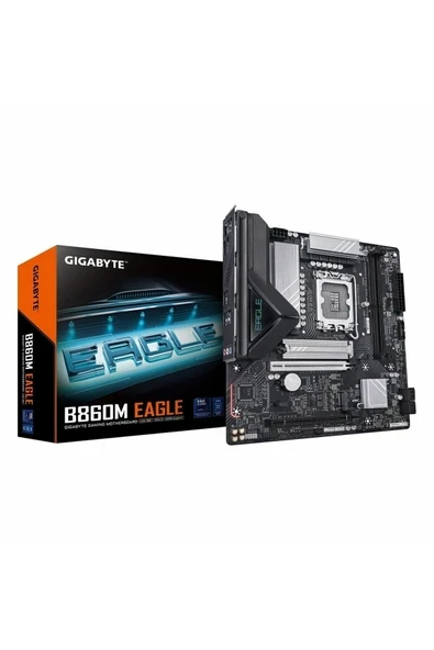 B860M Eagle DDR5 (9066MHz)OC M.2 HDMI/DP PCIe 5.0 1851P mATX Anakart ürün görseli 1