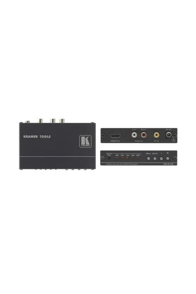 Vp-410 Kompozit Video & Stereo Audio To Hdmı Dönüştürücü ürün görseli 1