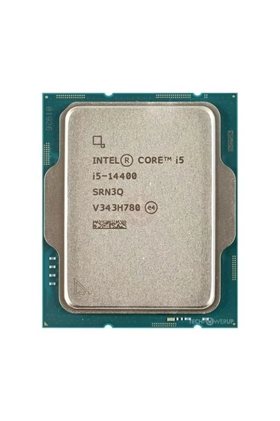 CORE i5 14400 29.5MB 10çekirdekli O/B HD VGA 1700p 65w Kutusuz+Fansız ürün görseli 1