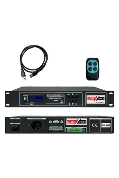 Lastvoice Fabrika Anons Pandemi Uyarı Paydos Mola Zili Bluetooth (ZS-24U) ürün görseli 1