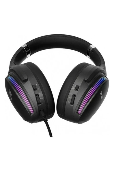 ASUS ROG FUSION II 500 OYUNCU KULAKLIĞI AI MIC, 7.7 GERÇEKÇİ SES Hİ-RES ESS 9280 QUAD DAC 3,5 MM USB-C (PC, MAC, PS4, PS5 SWITCH XBOX VE MOBİL CİHAZLAR İLE UYUMLU ürün görseli 1