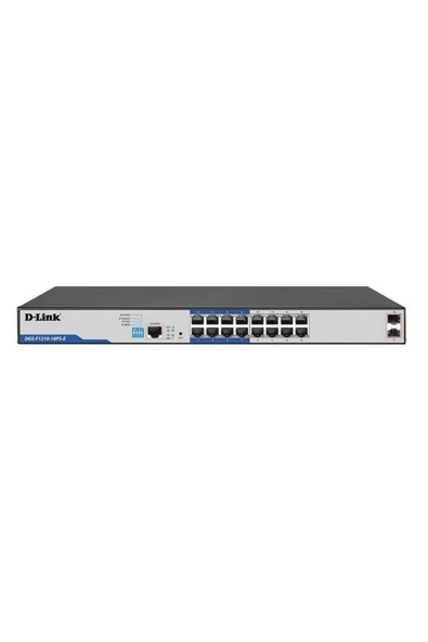 D-Link 16PORT 150W DGS-F1210-18PS-E Gıgabıt 2x Sfp Yönetilebilir Poe Switch ürün görseli 1