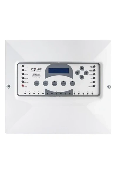 Codesec KA316 16 Bölge Konvansiyonel Yangın Alarm Paneli ürün görseli 1