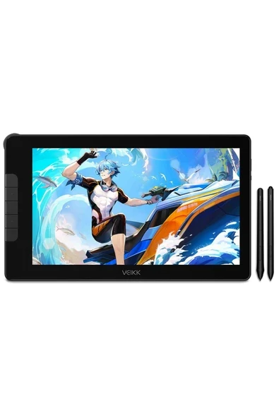 VK1600 16384  Uyumlu  Levels 5080 LPI 15.6\" FHD IPS Grafik Tablet + 2 Adet Kalem ürün görseli 1