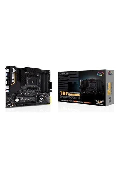 Asus TUF Gaming B450M-Pro II Amd B450  DDR4 4400 MHz (OC) Am4 mAtx Anakart ürün görseli 1