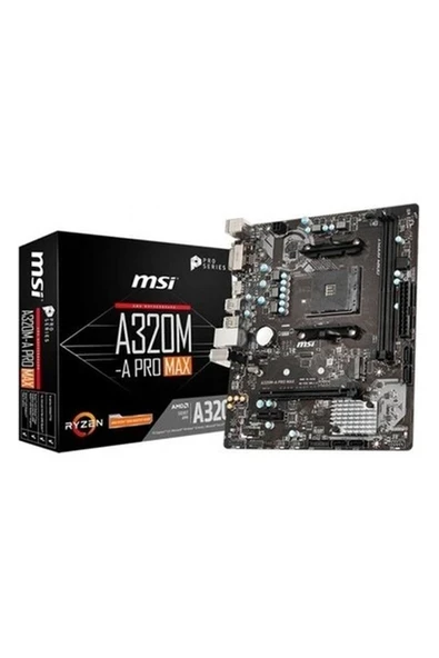 Msı A320M-A Pro Ddr4 3200 (Oc) DVI HDMI Matx ürün görseli 1