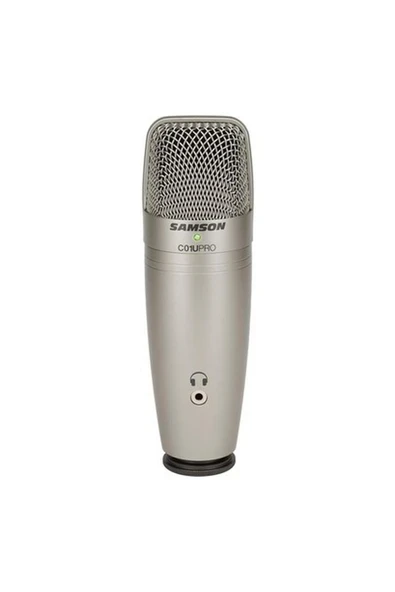 Samson 29/C01UPRO USB Mikrofon, Gümüş ürün görseli 1