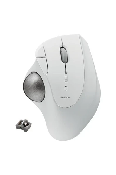 Elecom Ergonomik Konfor Tasarım Trackball Ist Bluetooth 5.3, Başparmak Kontrolü ürün görseli 1