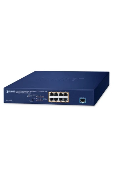 8-port 10/100/1000/2500t 802.3at Poe 1-port 10g Sfp Multigigabit Ethernet Switch (120 WATTS) Tdr ürün görseli 1