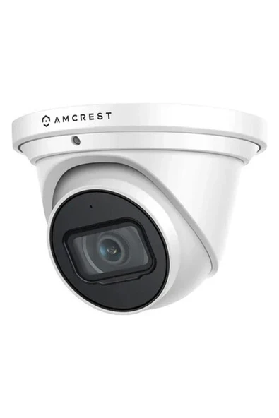 Amcrest Ultrahd 4K 8mp Dış Mekan Güvenliği Ip Taretli Poe Kamera Beyaz ürün görseli 1