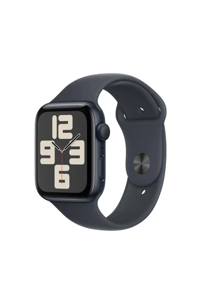 Watch SE GPS 44mm Gece Yarısı Alüminyum Kasa + Gece Yarısı Spor Kordon - S/M ürün görseli 1