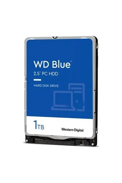 Wd Blue 1tb 5400RPM 128MB Sata3 6gbit/sn WD10SPZX Notebook HDD ürün görseli 1
