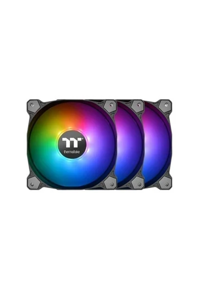 Thermaltake Pure 12 Adreslenebi̇li̇r ARGB 3x120mm Fan + Kontrolcülü Kasa Fani Ki̇ti̇ CL-F079-PL12SW-A ürün görseli 1