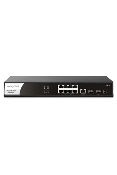 Vigor P2100 10-Port Layer 2+ Managed Poe Switch ürün görseli 1