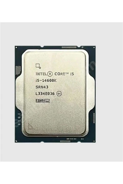 Core i5 14600K TRAY 2,6 GHz 24 MB Cache 1700 Pin İşlemci Kutusuz İşlemci ürün görseli 1