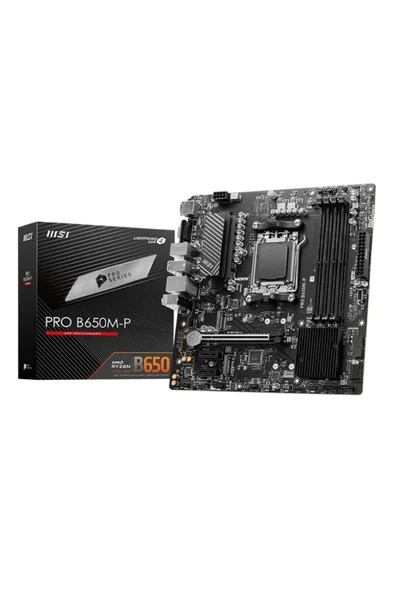 PRO B650M-P AMD B650 Soket AM5 DDR5 6400MHz (OC) M.2 Anakart ürün görseli 1