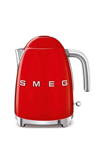 Smeg, KLF03RDEU 1.7L su ısıtıcısı, yumuşak açılan sürahi kapağı, paslanmaz çelikten yapılmış çıkarılabilir kireç önleyici filtre, 100°C'de otomatik kapanma, kaymaz ayaklar, 2400W güç, kırmızı ürün görseli 1