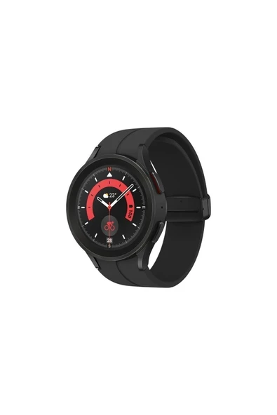 Galaxy Watch5 Pro 45 mm Black Titanium (Samsung Türkiye Garantili) ürün görseli 1