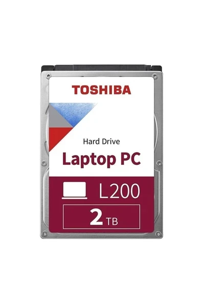 2,5'' 2tb L200 Sata 3.0 128mb Önbellek 5400rpm 7mm Harddisk ürün görseli 1