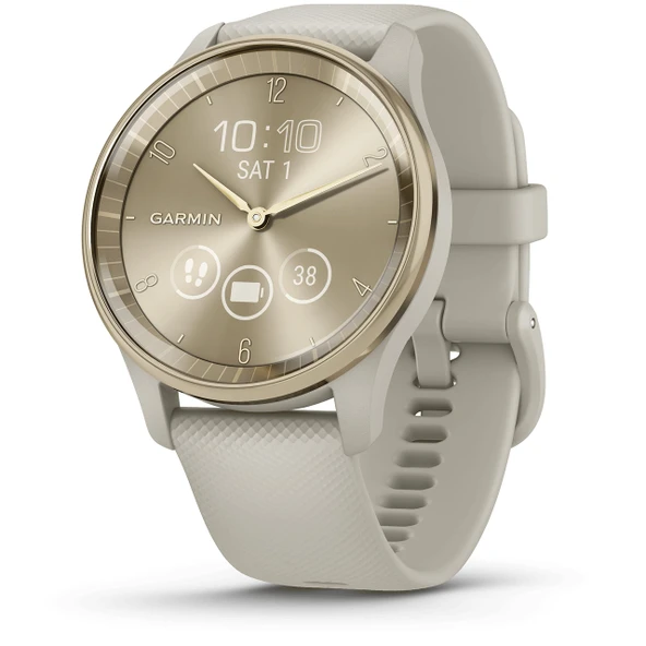 Garmin vívomove Trend - Analog ibrelere ve dokunmatik ekrana sahip akıllı saat. Spor ve sağlık işlevleri, akıllı telefon bildirimleri ve 5 güne kadar pil ömrü. ürün görseli 1