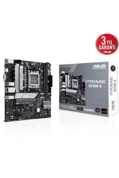 Prime B650M-K AM5 Ryzen DDR5 Vga Hdmi ürün görseli 1