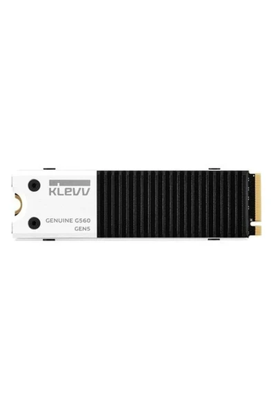 Klevv Genuine G560 1tb Nvme Pcıe Gen5 X4 Okuma 13000MB – Yazma 9500MB Soğutuculu M.2 SSD (K01TBM2SP0-G56) ürün görseli 1