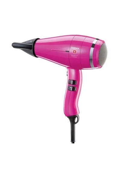 Valera Vanity Hi-Power 8605 Rc Hp 2400 W Akıllı Hava Akışı Ile Süper Dayanıklı Profesyonel Saç Kurutma Makinası Rotokort Iyonizatör 2 Profesyonel Dar Nozul 6 cm /7.5 cm Pembe ürün görseli 1