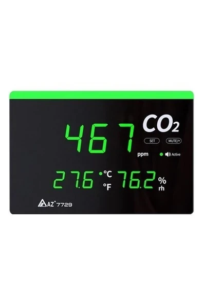 AZ Instruments Az 7729 Işıklı Display Ortam Hava Kalitesi Ölçer ürün görseli 1