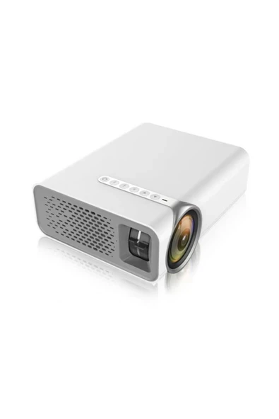 Mini Kablosuz 1080P Led Projeksiyon Cihazı, Çok Renkli, Taşınabilir ve Yüksek Kaliteli ürün görseli 1