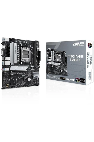Prime B650m-k 6400mhz(OC) Rgb M.2 Am5 Matx Ddr5 Anakart ürün görseli 1