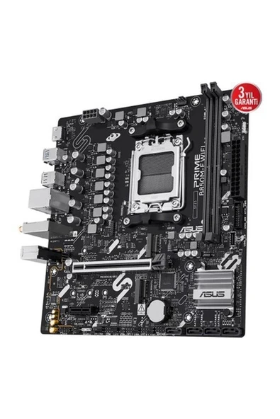 Asus Prıme B850M-F 8200MHZ(OC) Ddr5 Amd Soket Am5 Matx Anakart ürün görseli 1