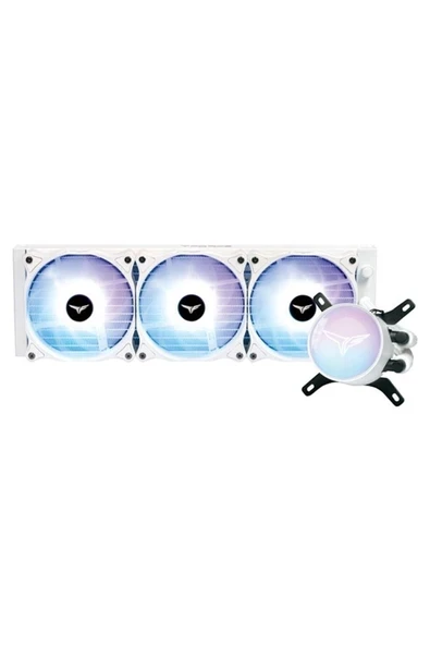 T-Force Sıren 360MM Beyaz Argb Aıo Soğutucu (TB130602) ürün görseli 1