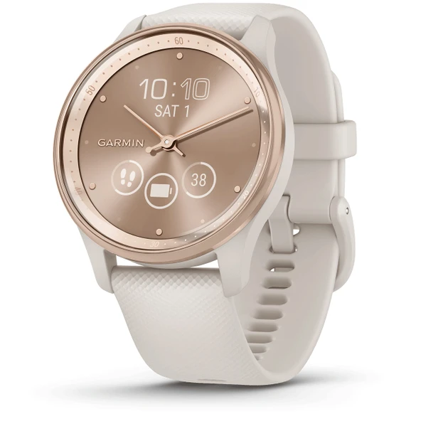 Garmin vívomove Trend – analog ibreler ve dokunmatik ekran, fitness/sağlık işlevleri, uyku analizi, GarminPay, bildirimler ve 5 güne kadar pil ömrüne sahip hibrit akıllı saat ürün görseli 1