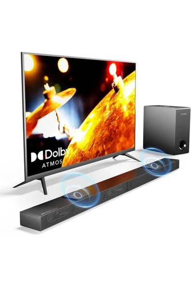 Nova S70 Dolby Atmos 3.1.2 Kanal Soundbar Subwoofer TV Hoparlörü (U3920) ürün görseli 1