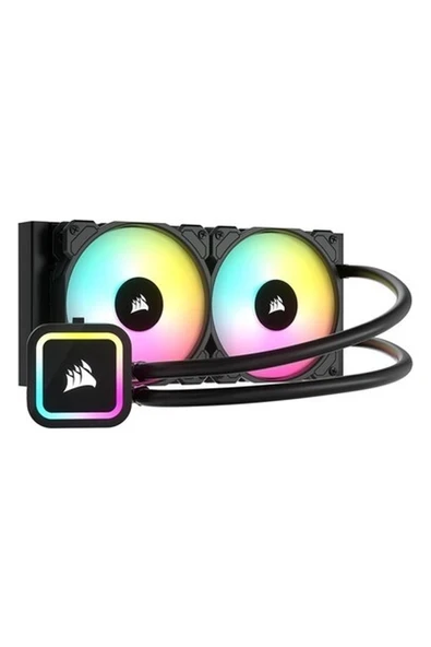 H100X Rgb Elıte Sıvı Cpu Soğutucu - 16 Dinamik Rgb LED - Airguide Teknolojisine Sahip SP120 Rgb Elıte Serisi Pwm Fanlar - Intel Lga 1700, 1200, 115X, 2066, Amd Am5/am4 Soketleri - Siyah ürün görseli 1