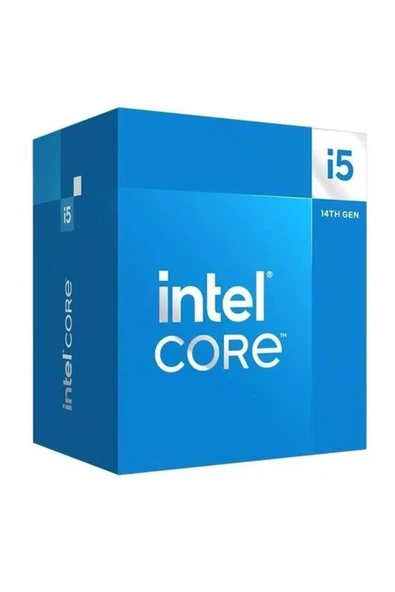 CORE i5 14400 29.5MB 10çekirdekli O/B UHD VGA 1700p 65w Kutulu+Fanlı ürün görseli 1