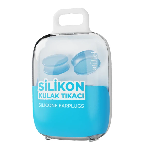 Otiflex Silikon Kulak Tıkacı 4lü 1 adet Mini Taşıma Kutusu Hediye ürün görseli 1