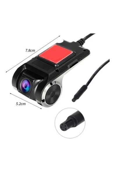 Adas Araç Içi Kamera Hd Usb+Wifi ürün görseli 1