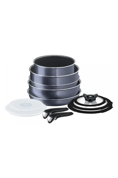 Tefal L23190 Ingenio Titanyum Elegance Büyük Tava ve Tencere Seti 12 Parça - 2100106634 ürün görseli 1