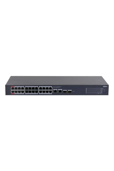 Cs4228-24gt-240, 24port, Gigabit, Poe 240w, 2 Port Uplink, 2 Port Sfp Gigabit Combo, Cloud Yön ürün görseli 1