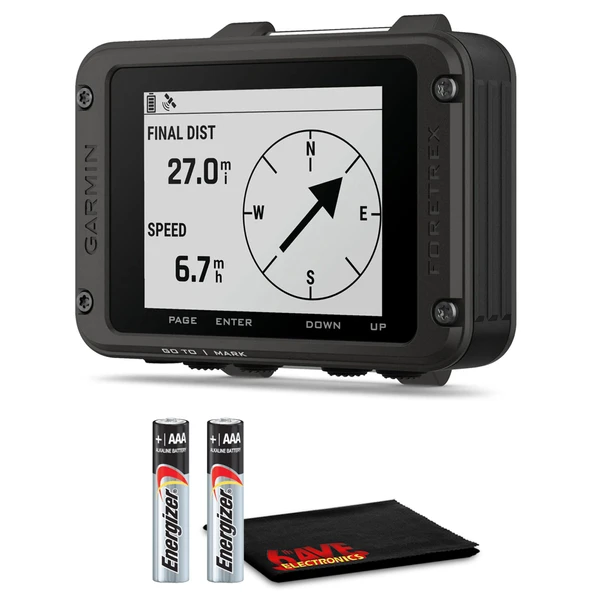 Garmin Foretrex 801 Bile-Mounted GPS Navigator with Taktik Özellikler, Hunters, Hikers & Military Men, Yükseltilmiş Multi-Band GNSS ve Longer Battery Life ürün görseli 1