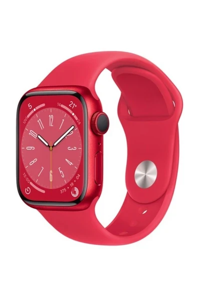 Watch Series 8 Gps 41mm (PRODUCT)red Aluminium Case With (PRODUCT)red Sport Band - Regular Mnp ürün görseli 1