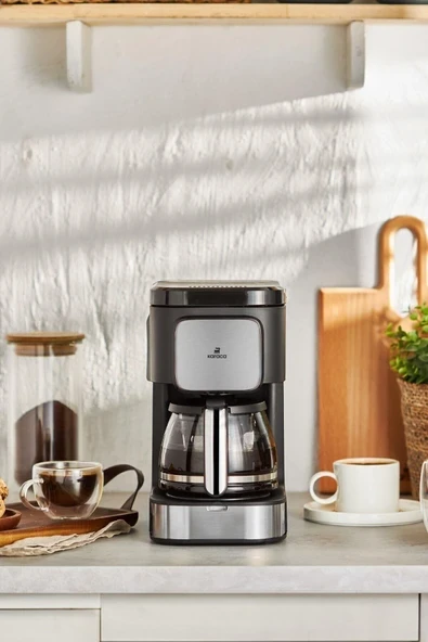 Karaca Coffee Brew Inox 2 in 1 Aroma Özellikli Filtre Kahve ve Çay Demleme Makinesi ürün görseli 1