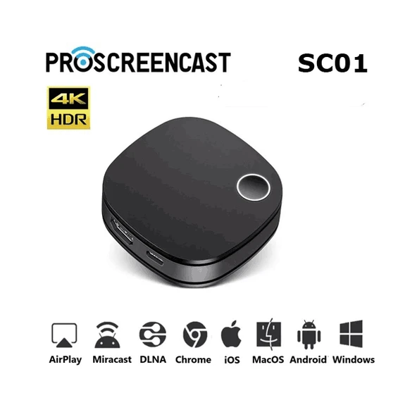 PROSCREENCAST SC01 Kablosuz Görüntü Aktarım Cihazı ürün görseli 1